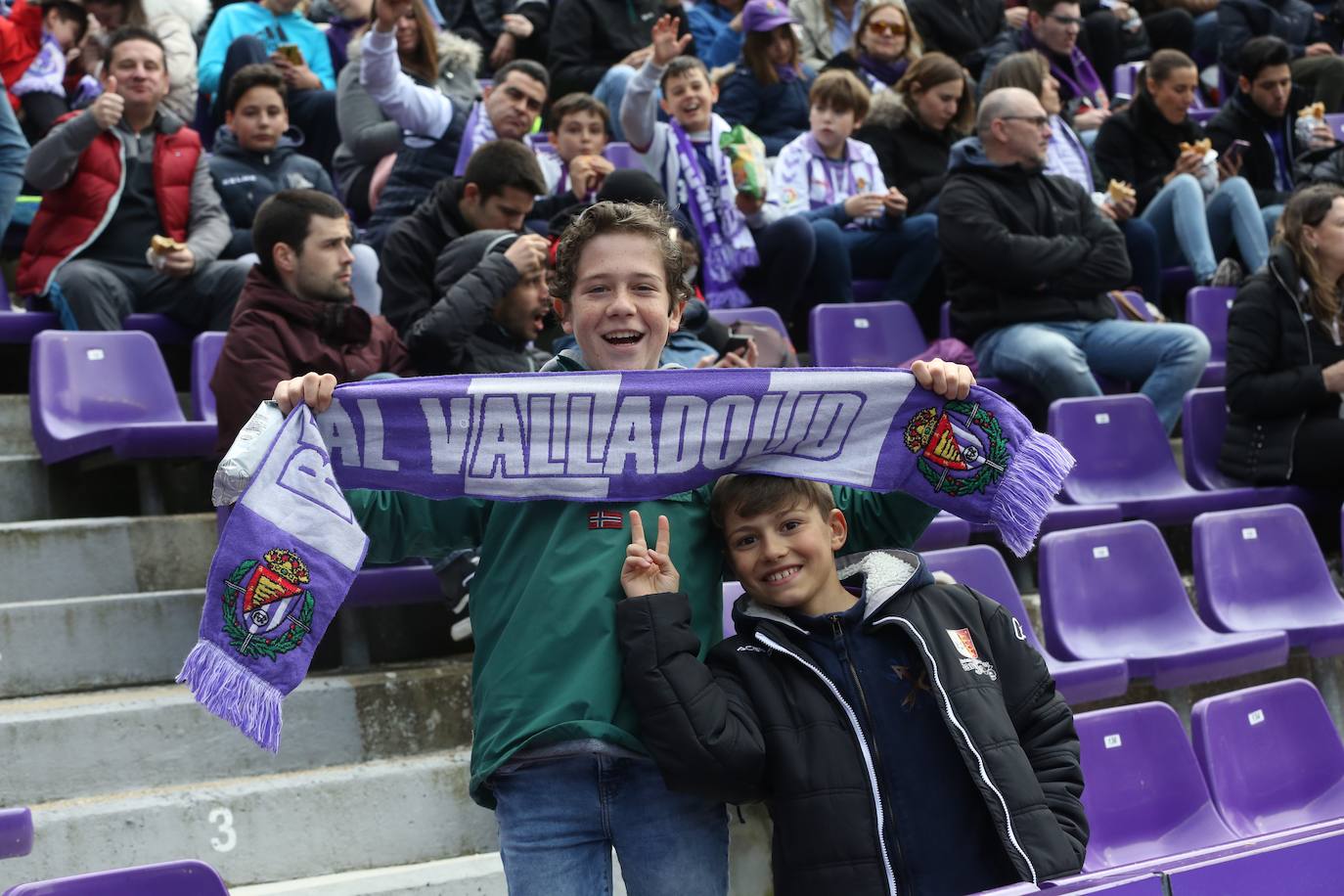 Aficionados este domingo en la gradas del José Zorrilla de Valladolid.