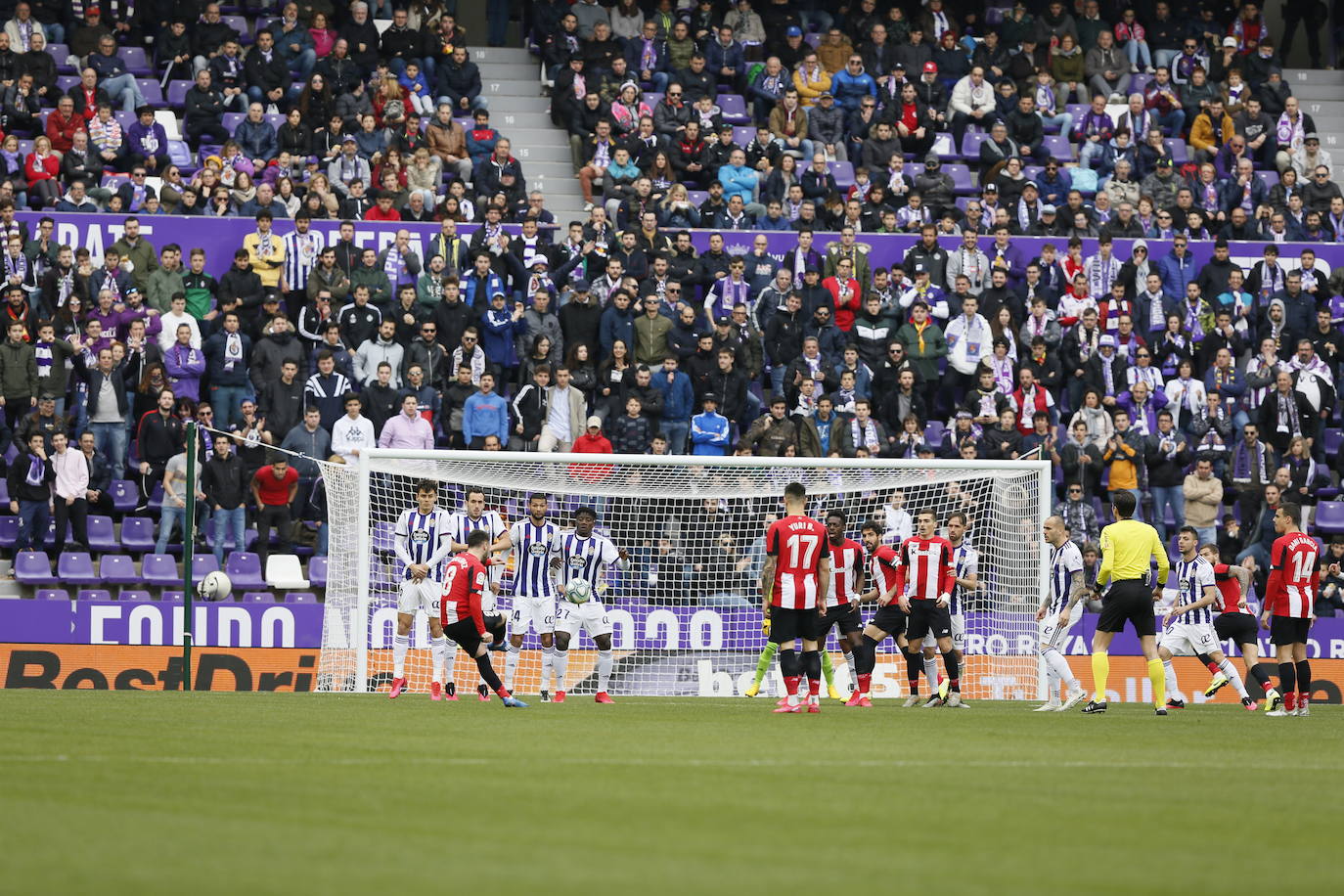 Imágenes del partido entre el Real Valladolid 1-4 Athletic Club.