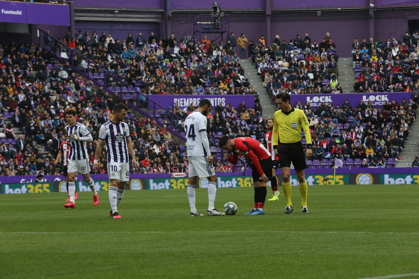Imágenes del partido entre el Real Valladolid 1-4 Athletic Club.