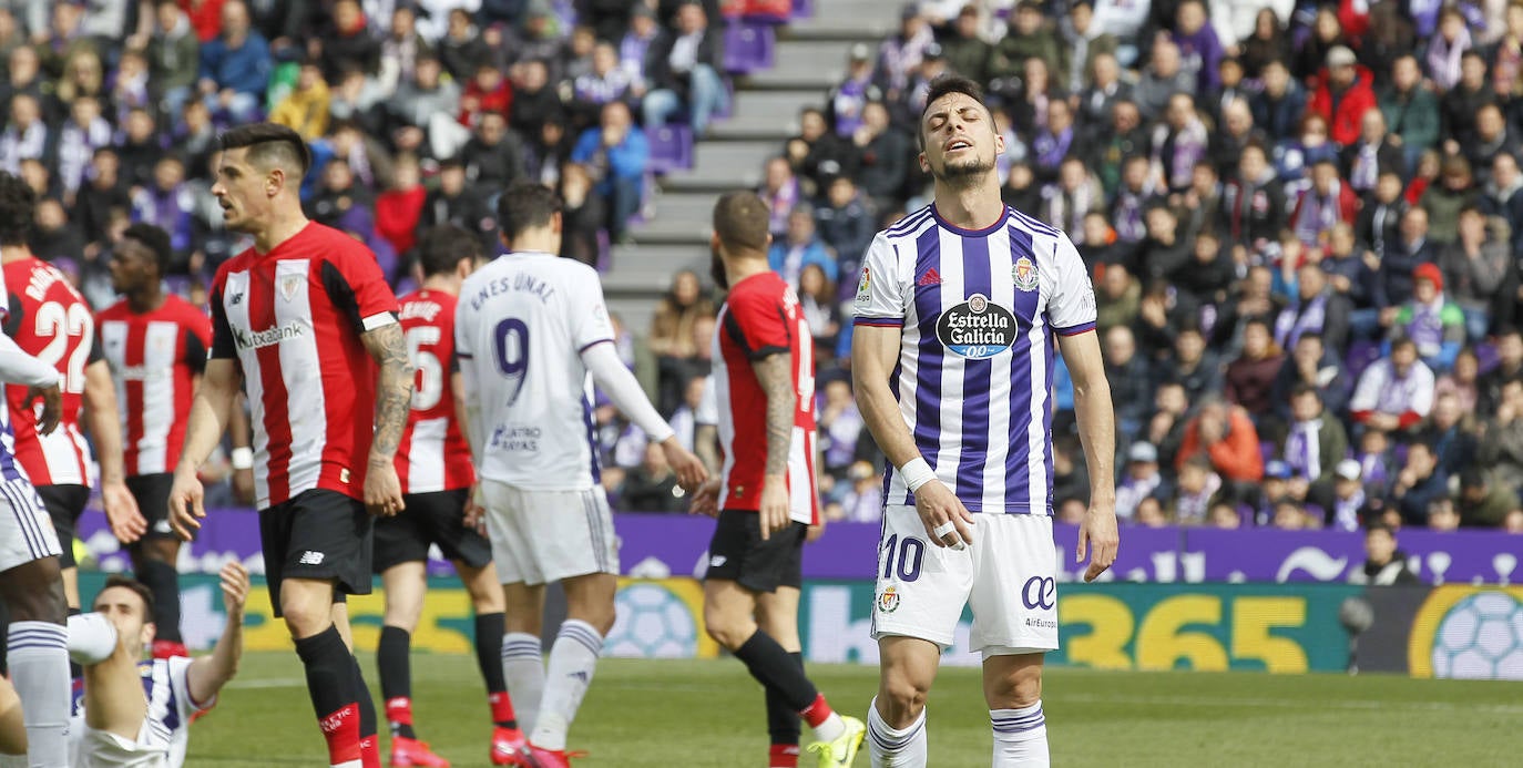 Imágenes del partido entre el Real Valladolid 1-4 Athletic Club.