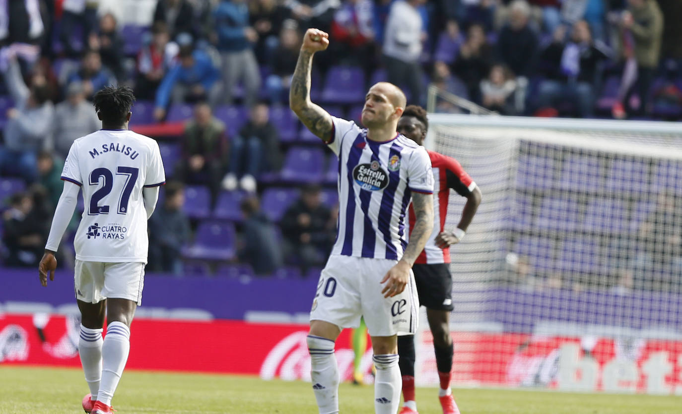 Imágenes del partido entre el Real Valladolid 1-4 Athletic Club.