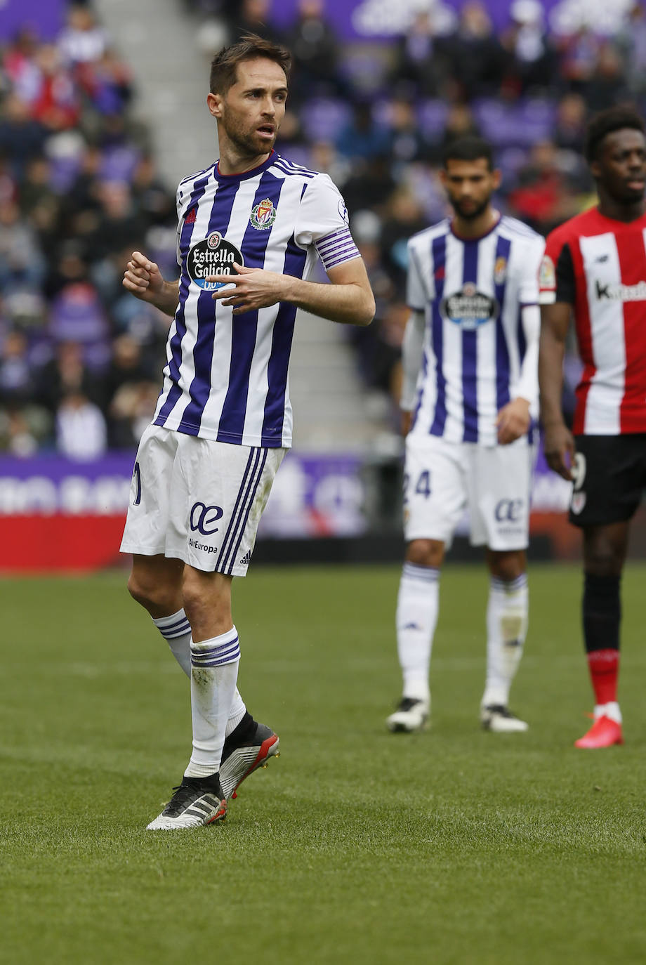 Imágenes del partido entre el Real Valladolid 1-4 Athletic Club.