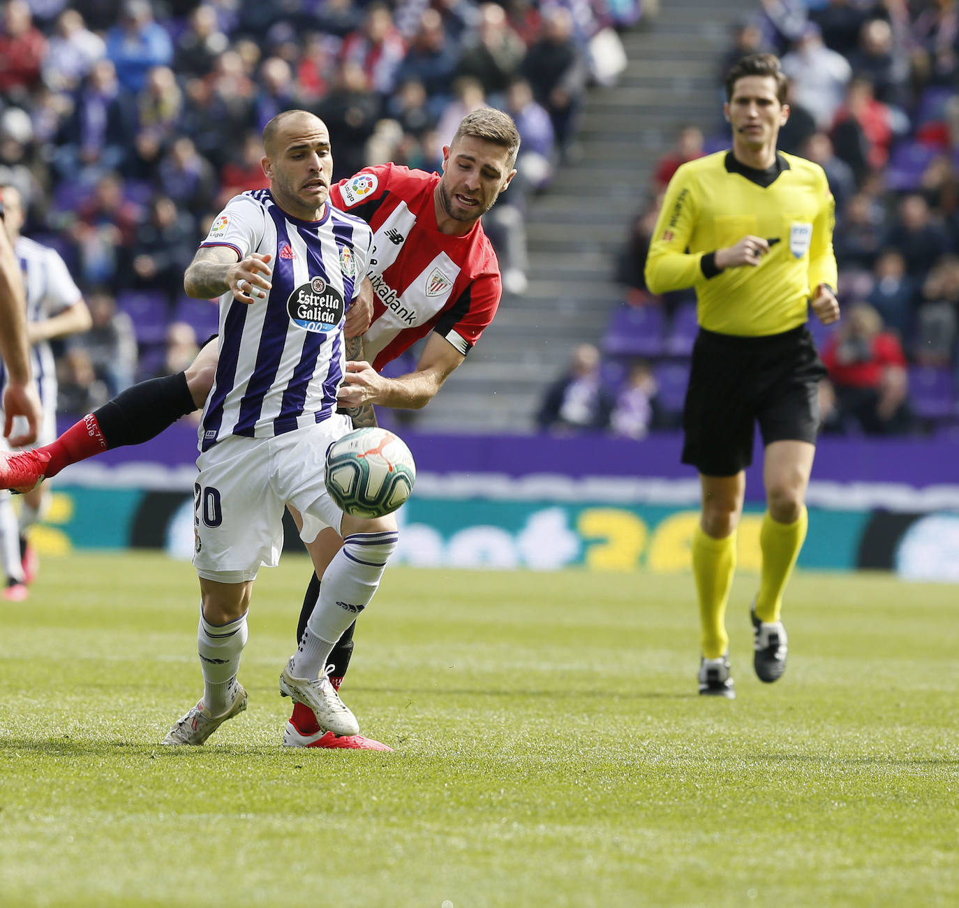 Imágenes del partido entre el Real Valladolid 1-4 Athletic Club.