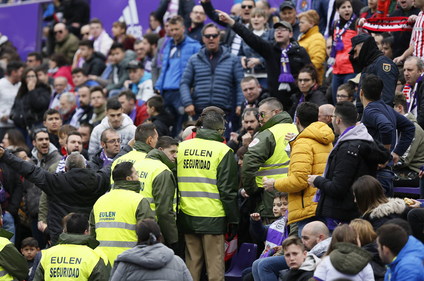 Imágenes del partido entre el Real Valladolid 1-4 Athletic Club.