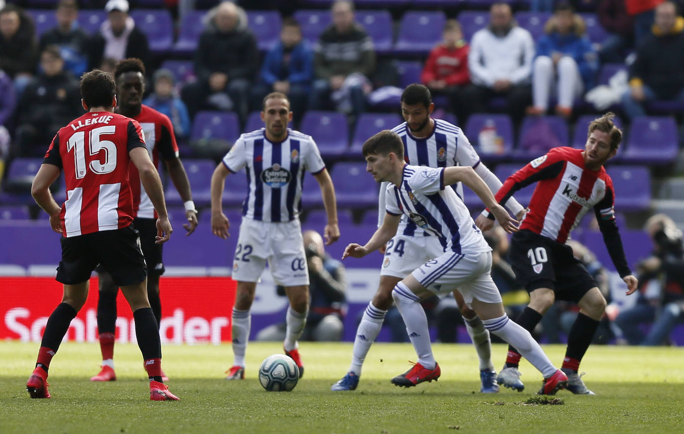 Imágenes del partido entre el Real Valladolid 1-4 Athletic Club.