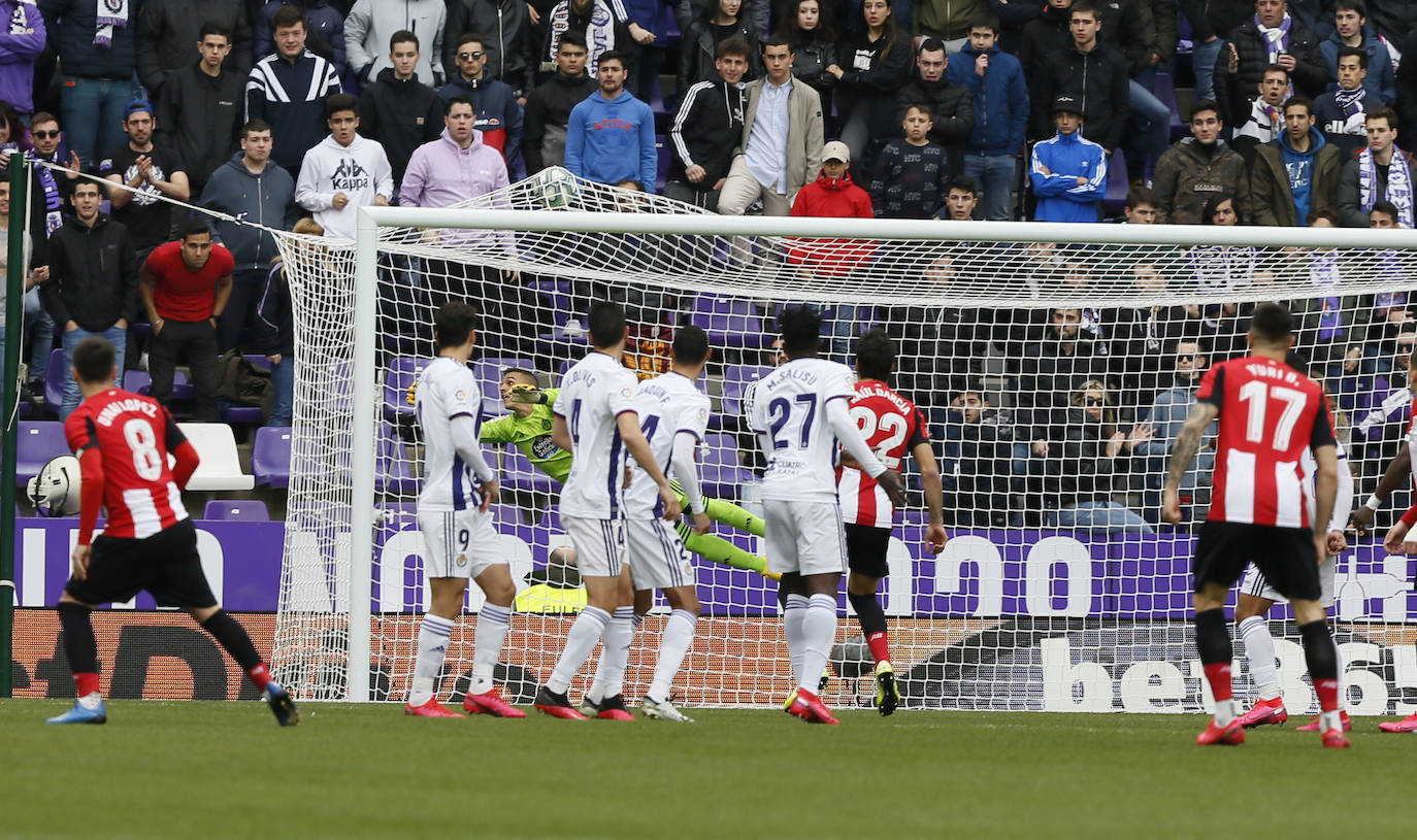 Imágenes del partido entre el Real Valladolid 1-4 Athletic Club.
