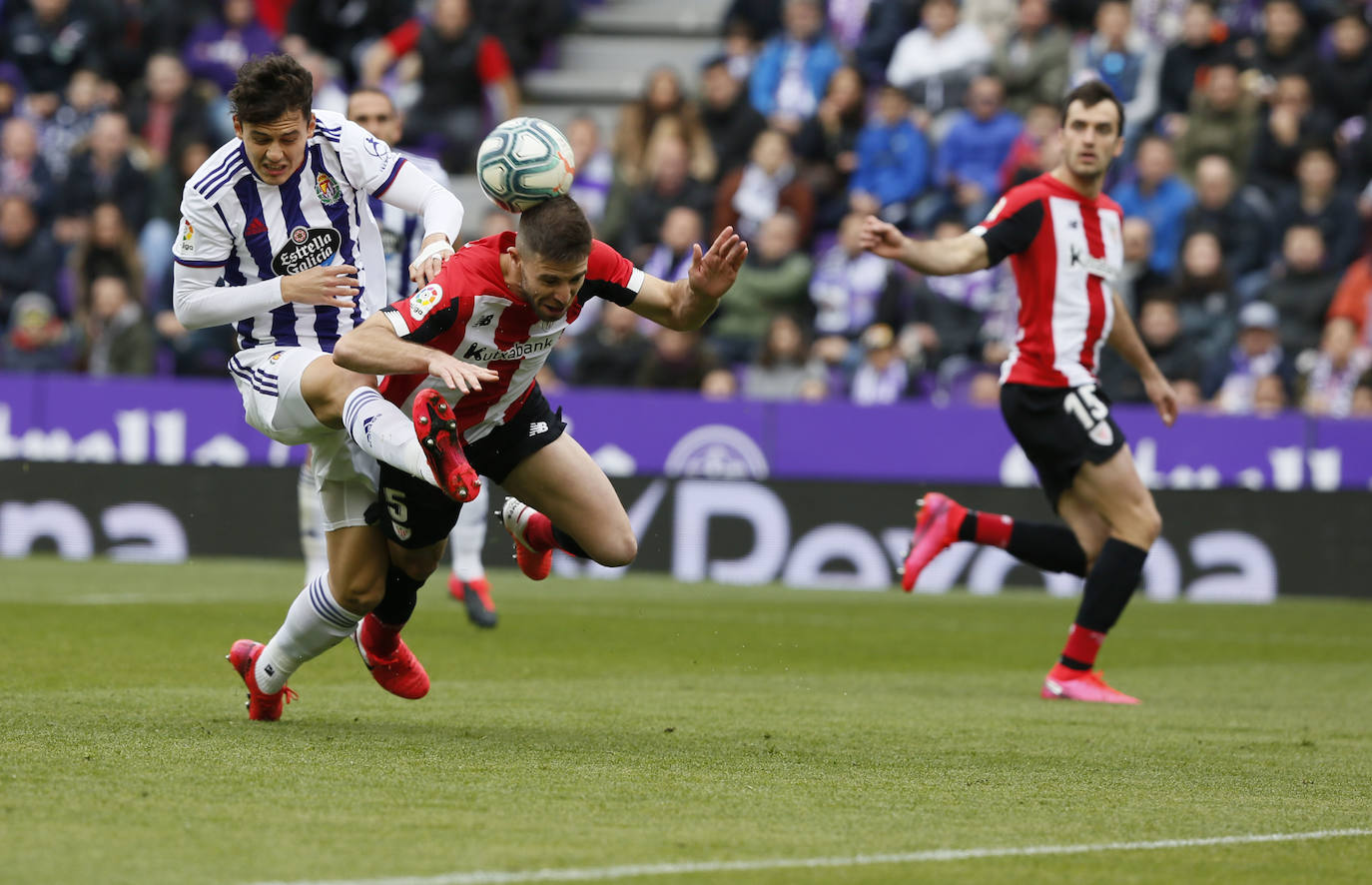 Imágenes del partido entre el Real Valladolid 1-4 Athletic Club.
