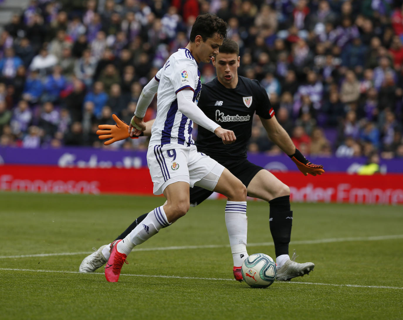 Imágenes del partido entre el Real Valladolid 1-4 Athletic Club.