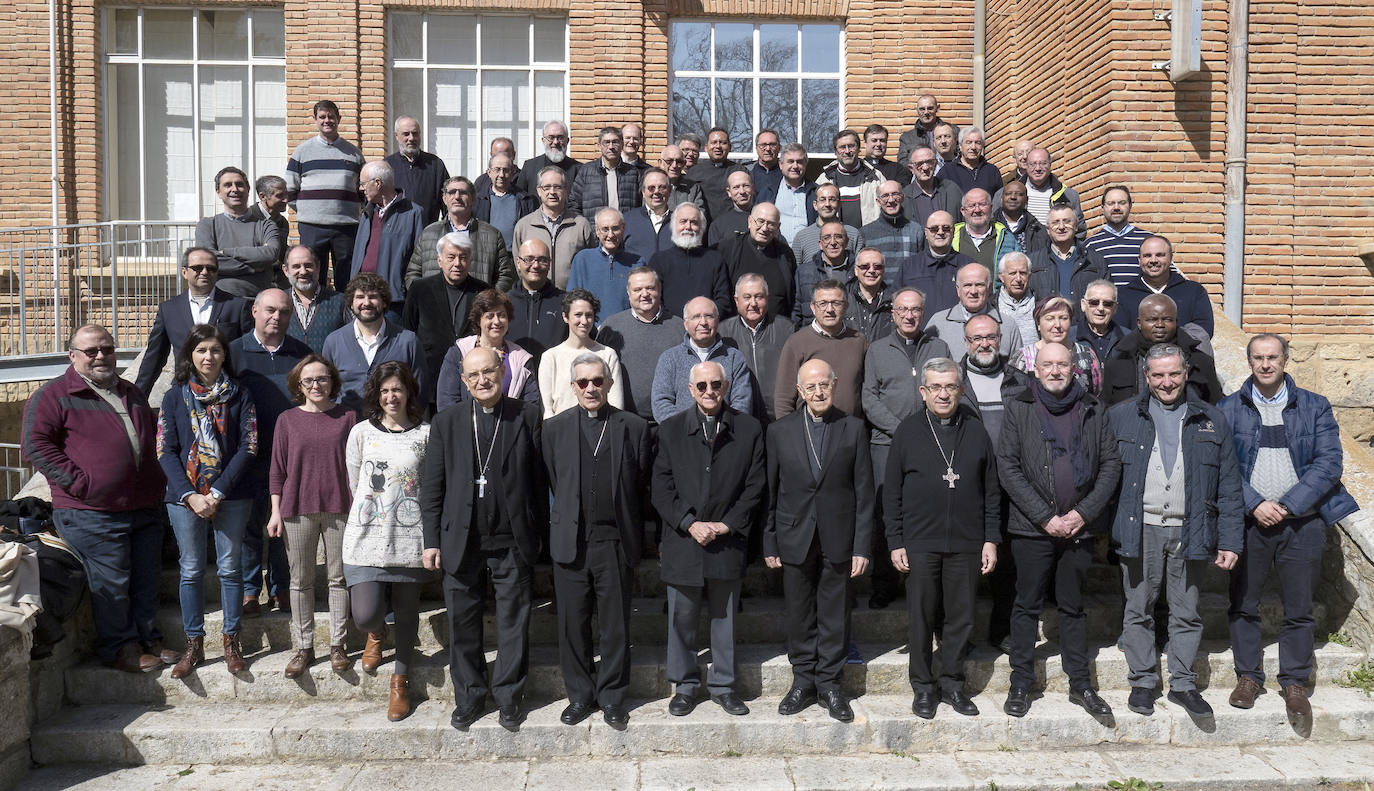 XXXIX encuentro de obispos de la Iglesia en Castilla en Villagarcía de Campos (Valladolid).