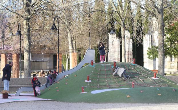 Parque de la Carcavilla, en Palencia.