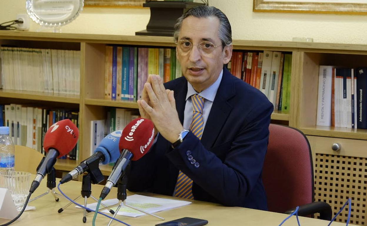 Juan Carlos de Margarida, presidente del Colegio de Economistas de Castilla y León (Ecova). 