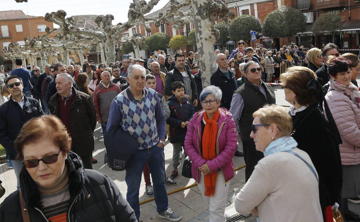 Público en la matanza de Villada el año pasado. 