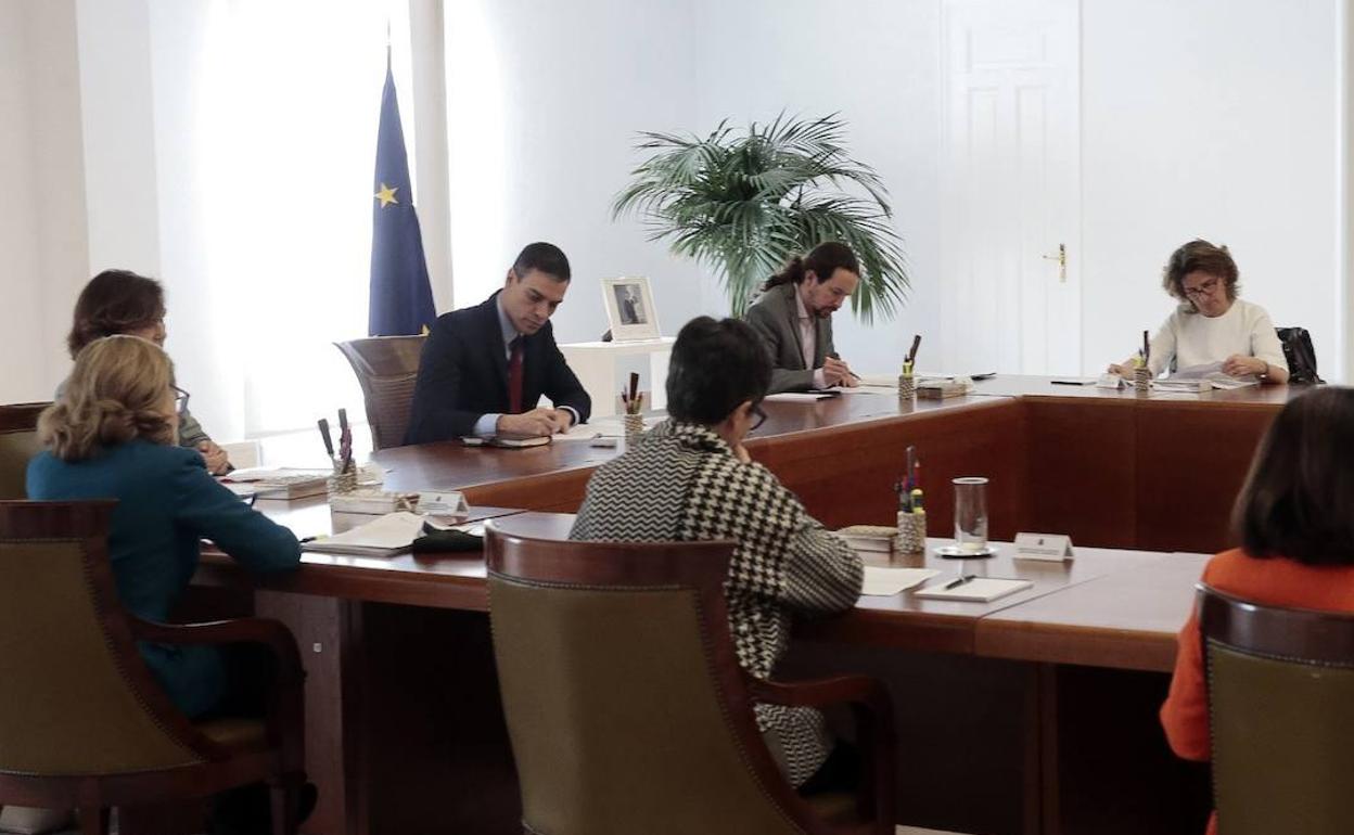 Reunión del Consejo de Ministros.