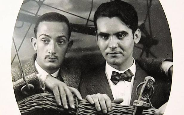 Salvador Dalí y Federico García Lorca,. 