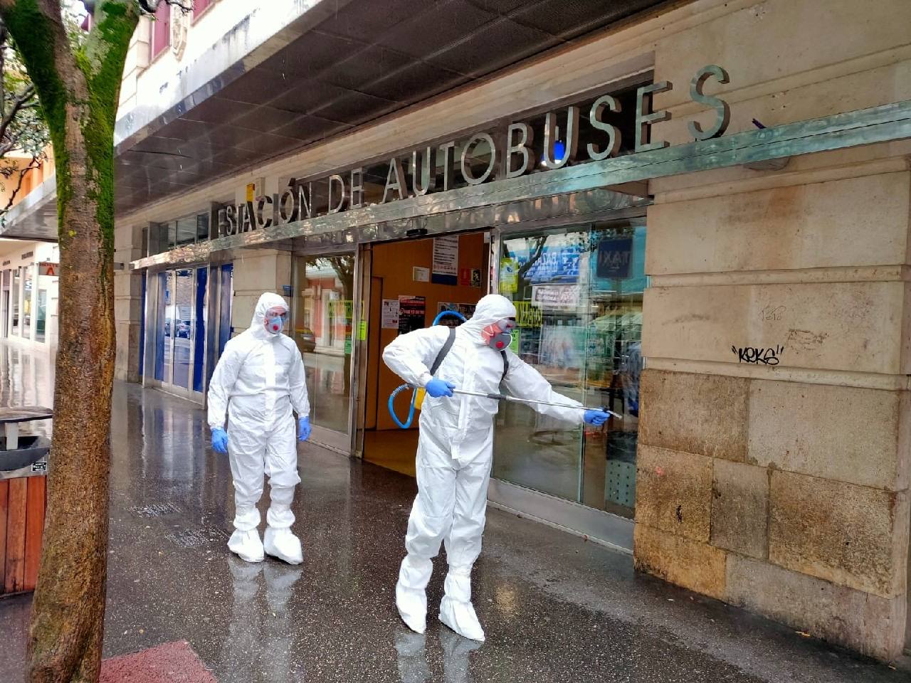 Fotos: La UME se despliega en Valladolid por el coronavirus