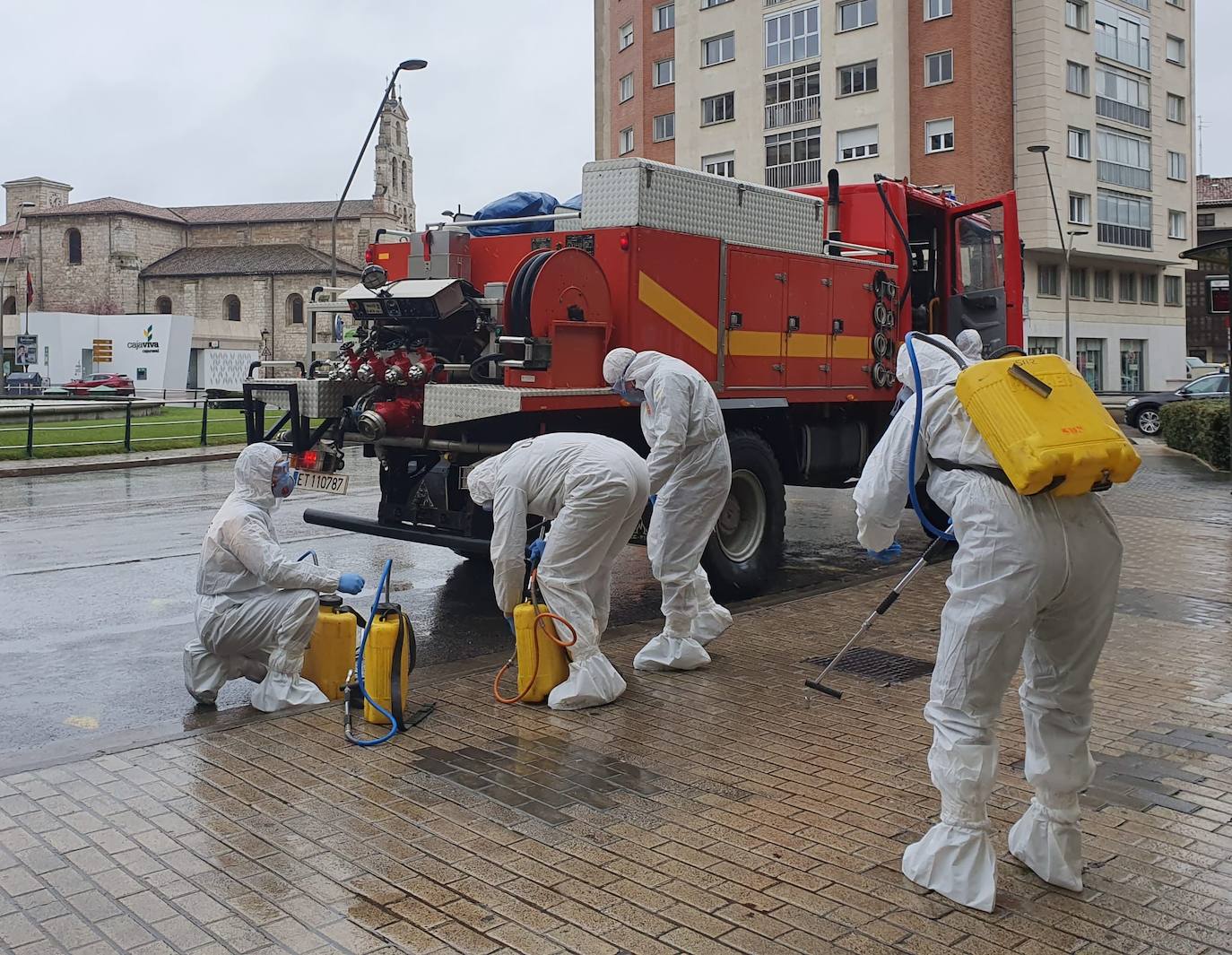 Fotos: La UME se despliega en Valladolid por el coronavirus