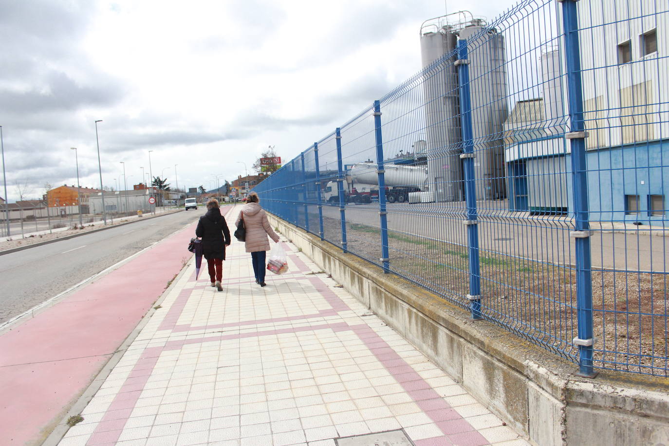 Fotos: Primer día laborable en Estado de Alerta en Palencia