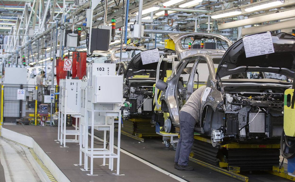 Factoría de carrocería y montaje de Renault en Valladolid. 