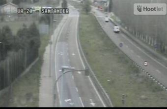 VA-20 con la avenida de Santander