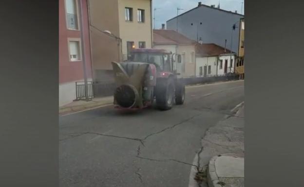 El Ayuntamiento de Peñafiel ha establecido una agenda de desinfección de calles