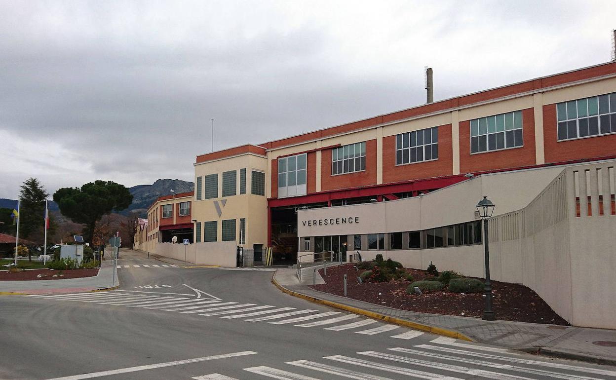Fábrica de Verescence en el Real Sitio de San Ildefonso, en la provincia de Segovia. 
