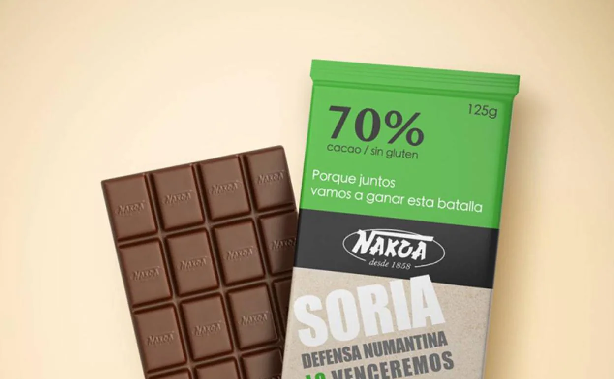 Coronavirus en Soria: Chocolates Nakoa vende tabletas solidarias
