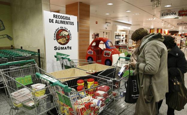 El Comedor de los Pobres alerta de que se están quedando sin alimentos en el almacén