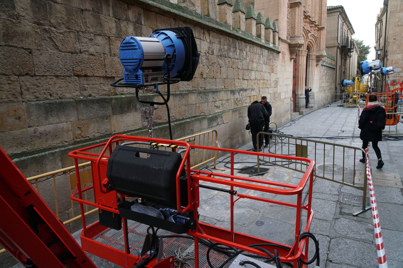 Cancelado el rodaje de una película y una serie en Salamanca por el Covid-19