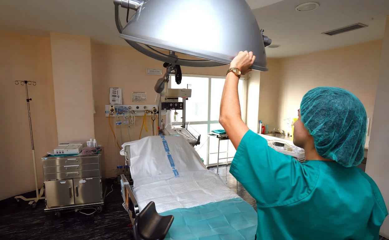 Paritorio en una imagen de archivo. 