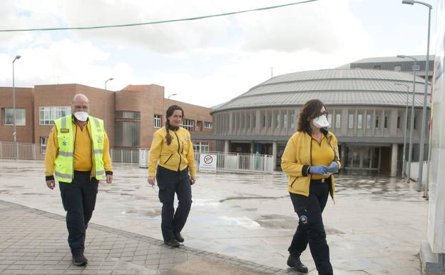 Una veintena de sanitarios del Samur empiezan a prestar apoyo en Segovia