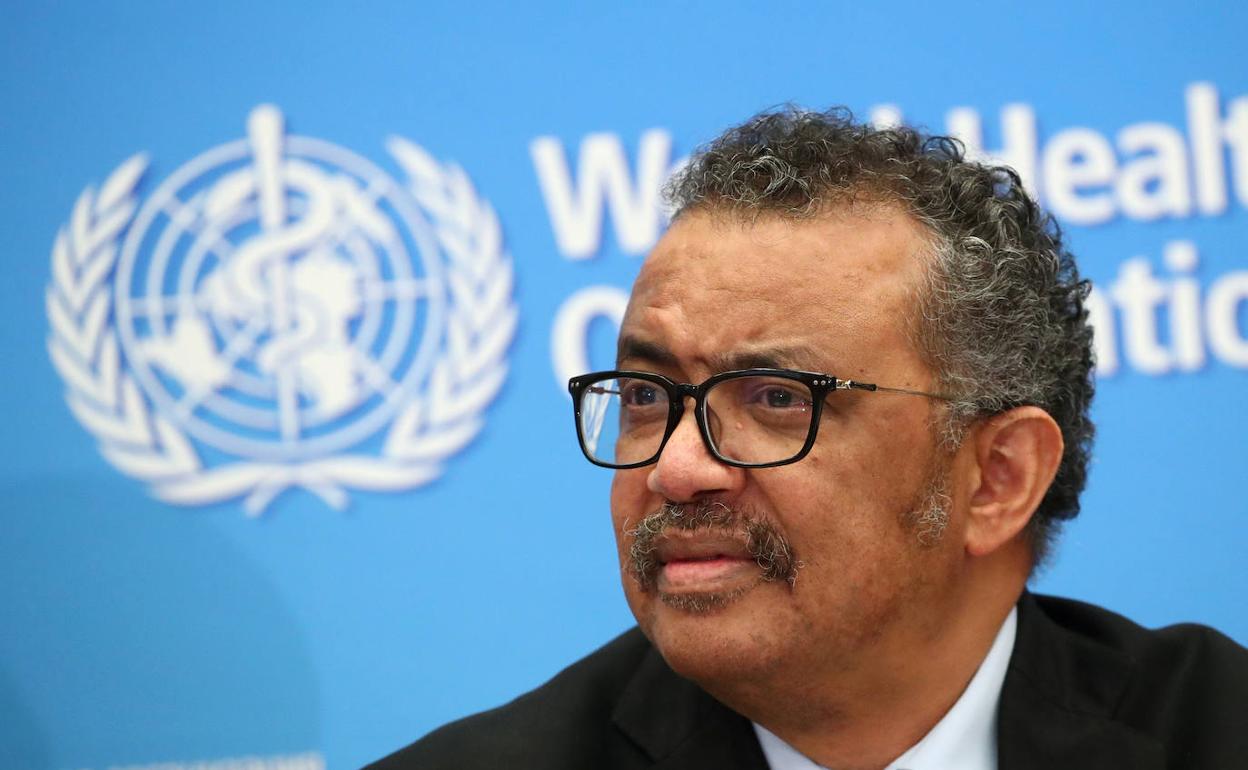Tedros Adhanom, director de la Organización Munidal de la Salud (OMS).