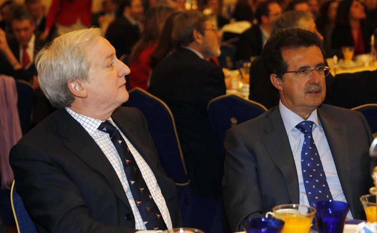 Méndez Pozo y Ulibarri, en un desayuno informativo en Madrid en 2013.