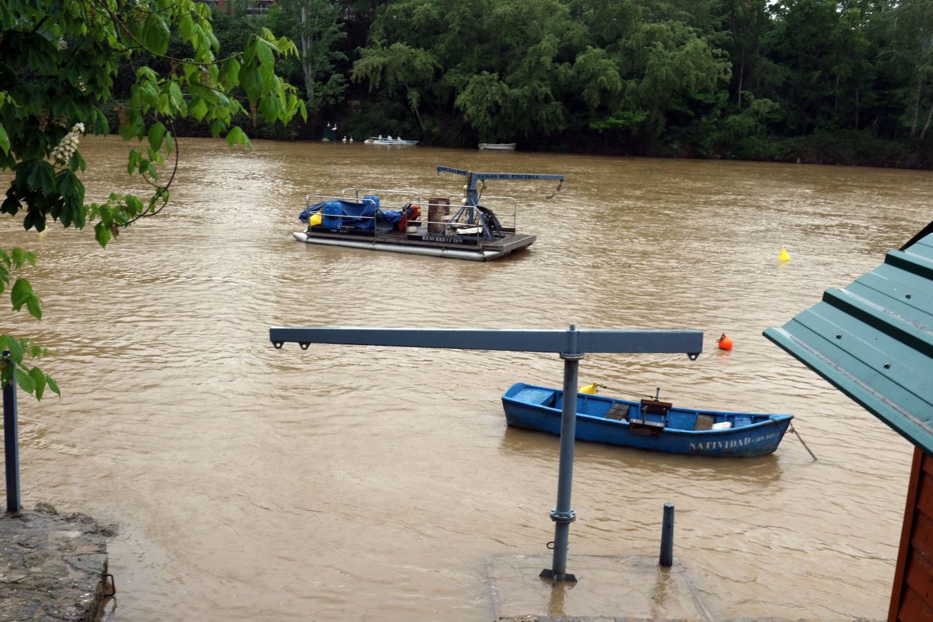 Las intensas lluvias que están protagonizando estas primeras semanas de abril han dejado una cantidad que supera ya con creces la media habitual para todo el mes