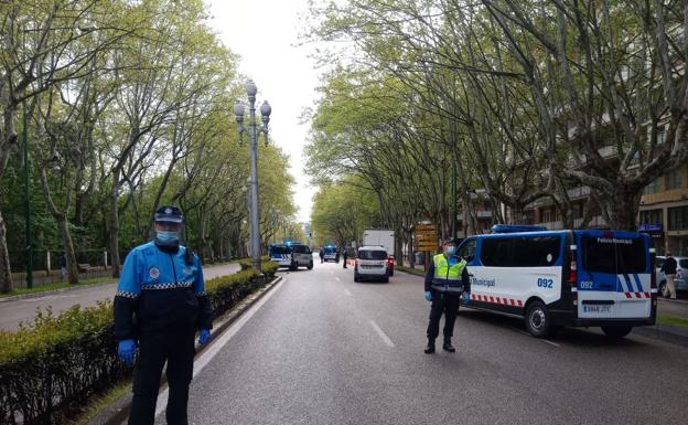 La Policía de Valladolid registra el menor número de denuncias desde el pasado 15 de marzo 