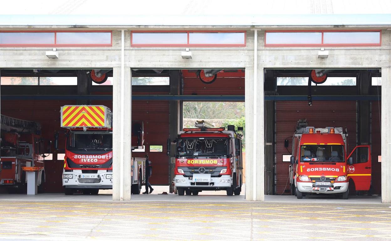 Instalaciones del parque de bomberos, cuya plantilla se reforzará con dos nuevos sargentos