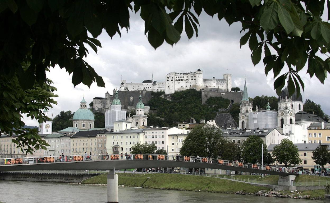 Vista de Salzburgo. 