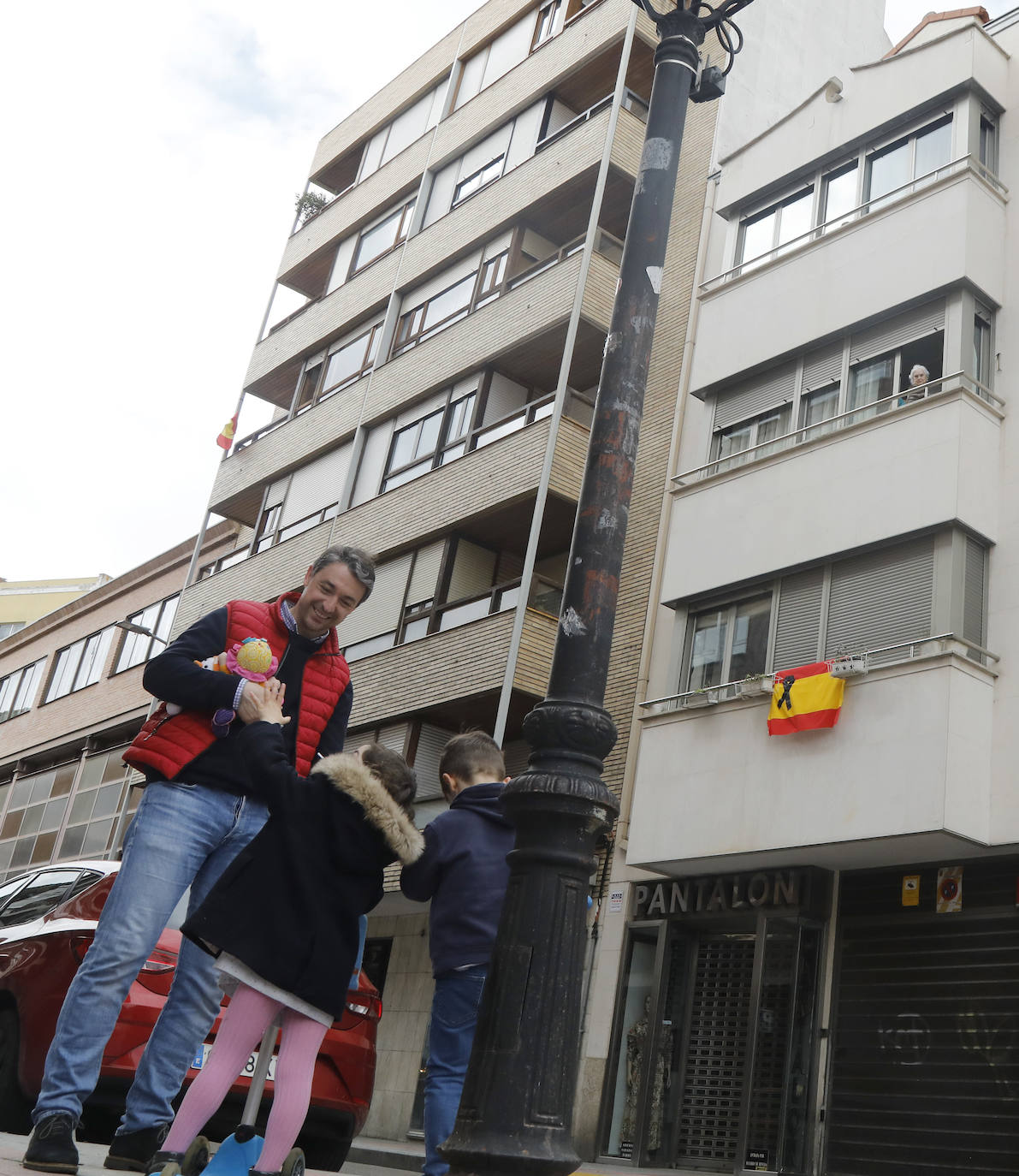 Los niños vuelven a las calles de Palencia. 