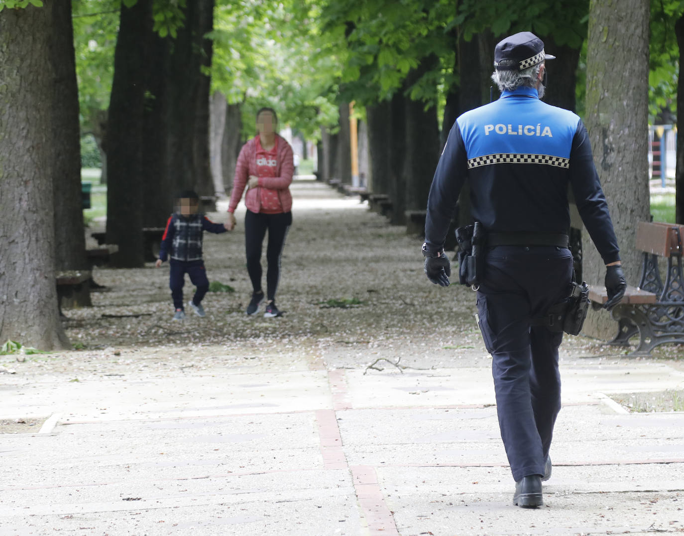 Los niños vuelven a las calles de Palencia. 