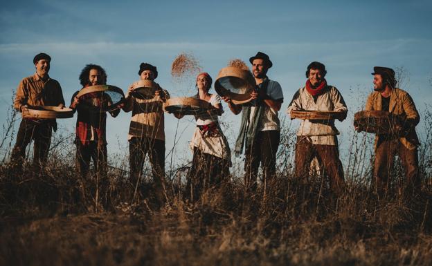 La banda El Naán. 