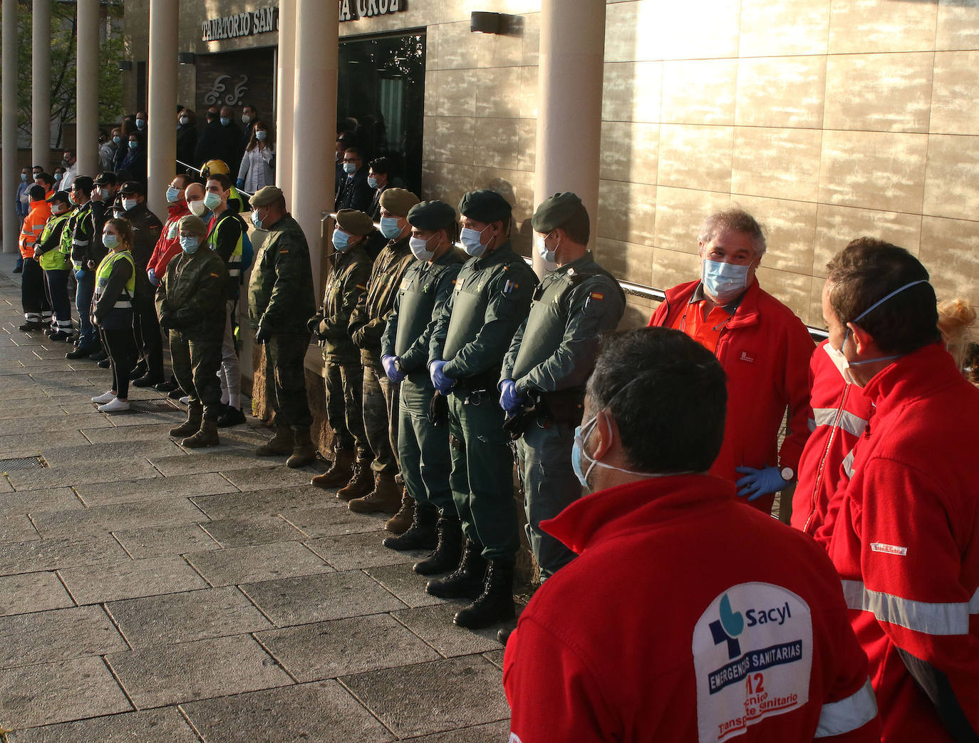 Reconocimiento a los profesionales funerarios. 