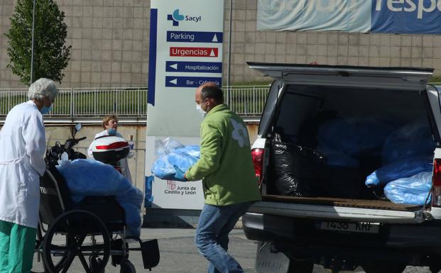 El Hospital de Segovia: una de cada cuatro pruebas da positivo en covid-19