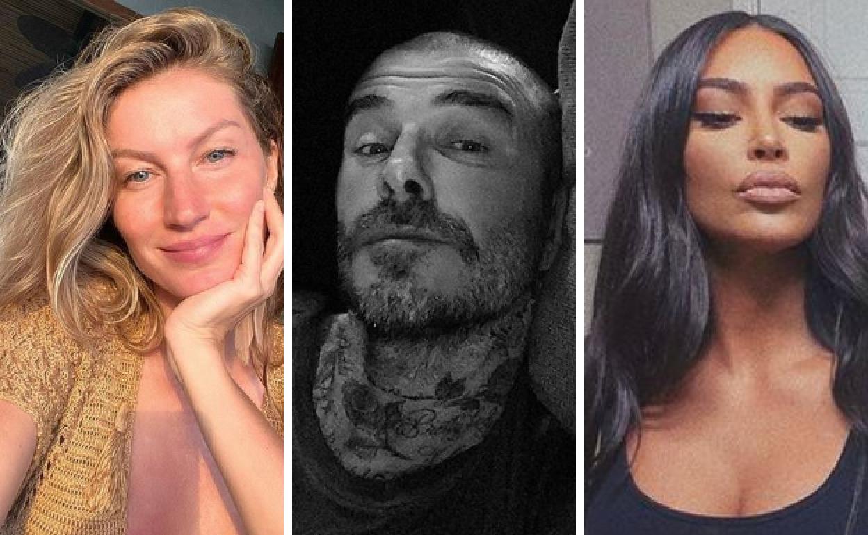 Coronavirus Famosos: Gisele Bündchen, Kim Kardashian y David Beckham se suman en Instagram al desafío #AllInChallenge