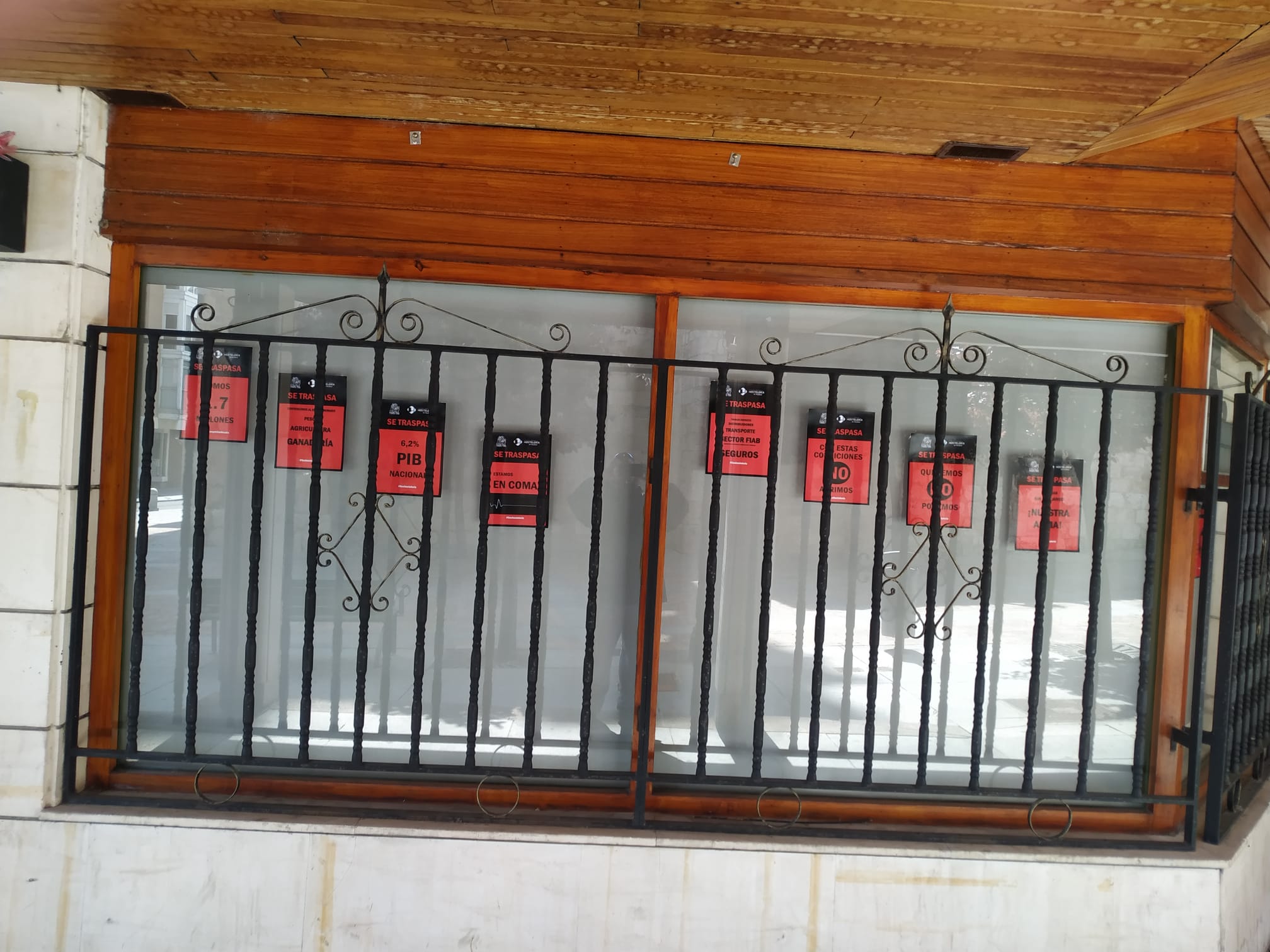 Fotos: La hostelería de Palencia llena sus negocios de carteles de &#039;Se traspasa&#039;