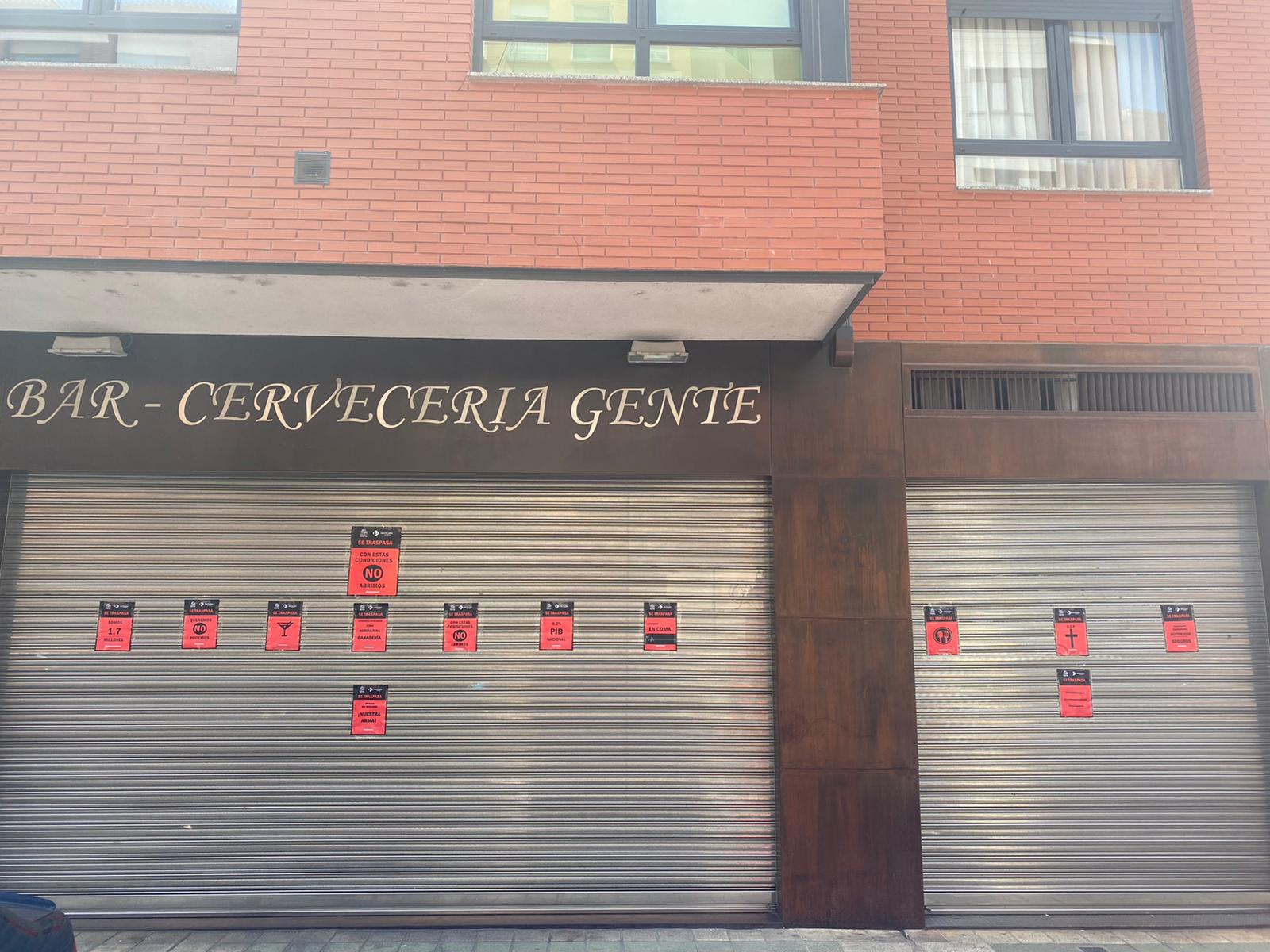 Fotos: La hostelería de Palencia llena sus negocios de carteles de &#039;Se traspasa&#039;