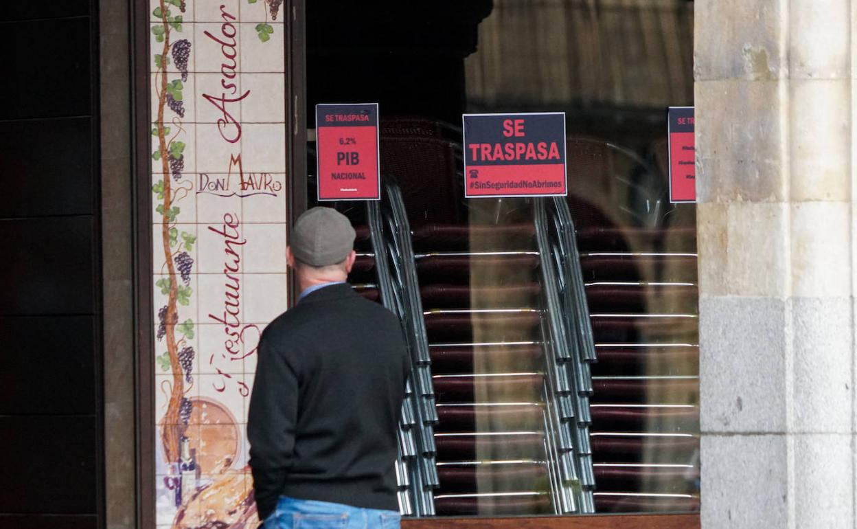 Coronavirus en Salamanca: La hostelería de Salamanca exige al Gobierno «una hoja de ruta diferente» para no entrar en un punto de «no retorno»