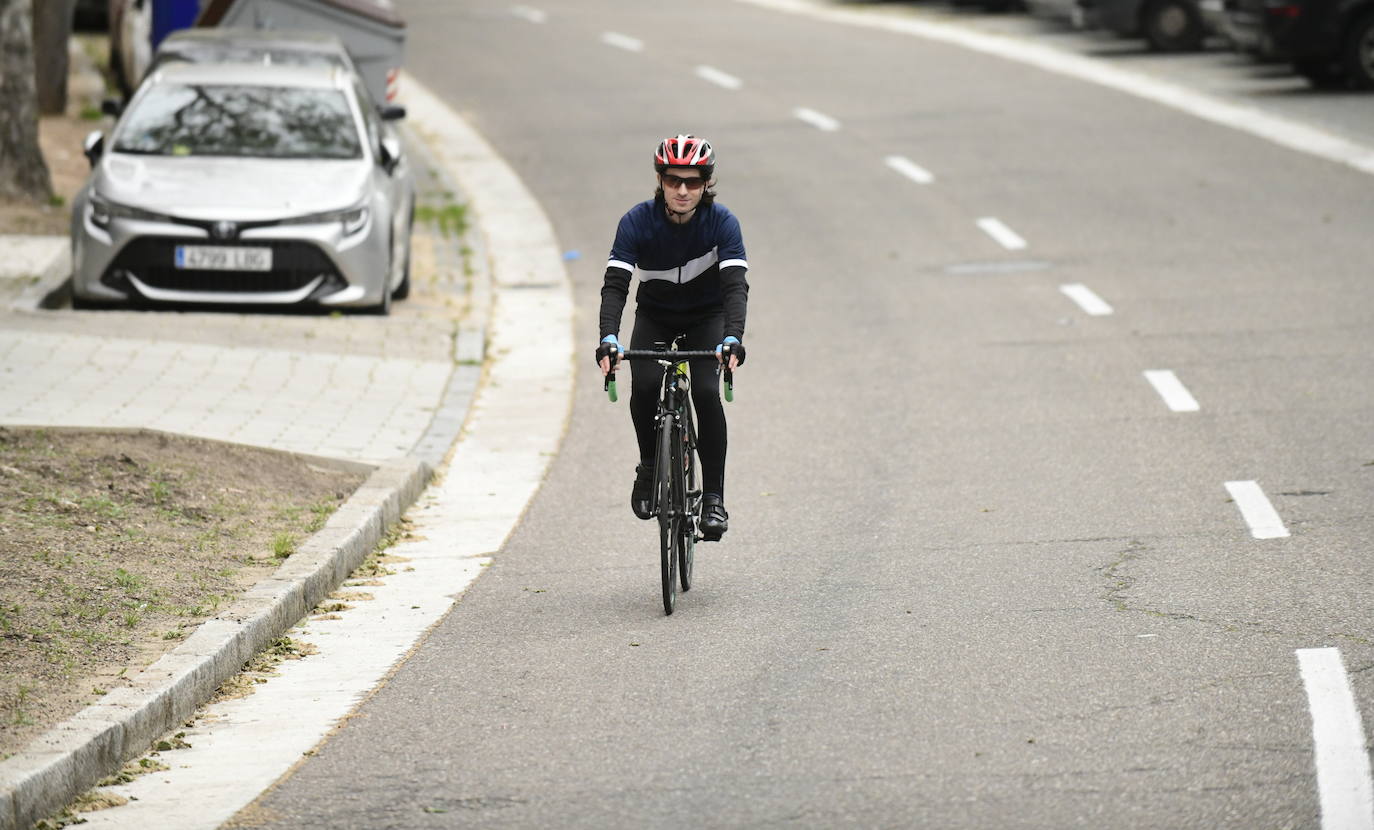 Primer día de deporte en Valladolid tras semanas de confinamiento