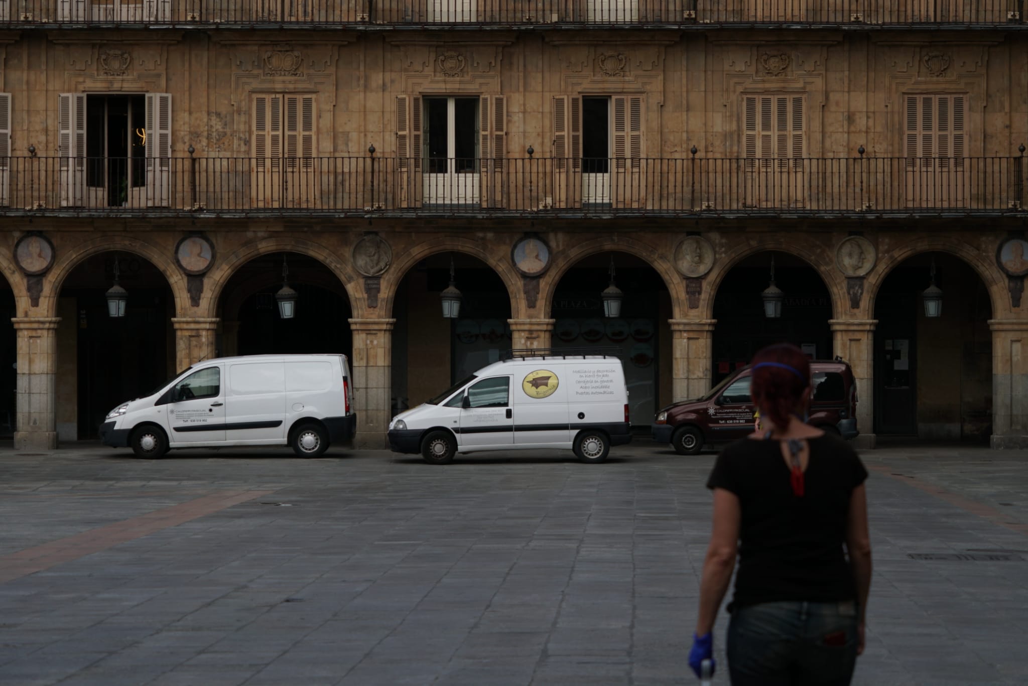 Fotos: Actividad en las calles comerciales de Salamanca en el inicio de la Fase 0