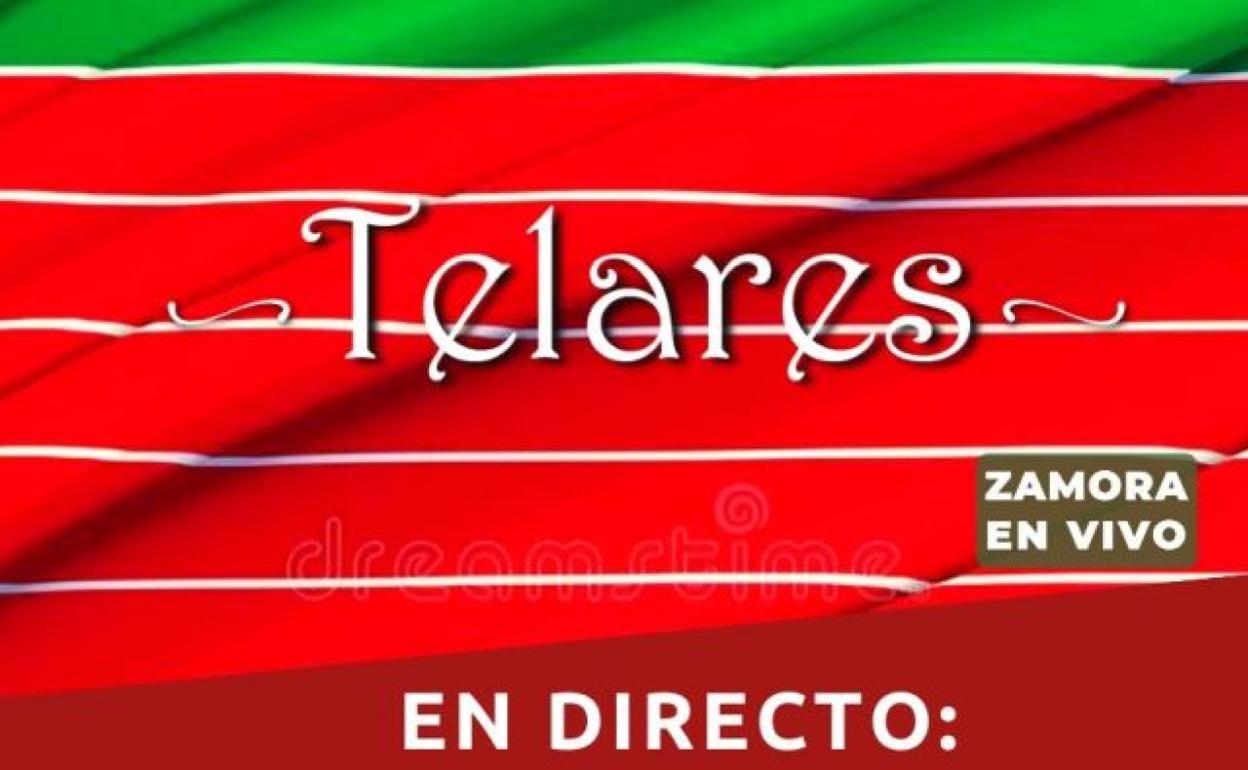 Cartel del programa 'Telares' del Patronato de Turismo de Zamora. 