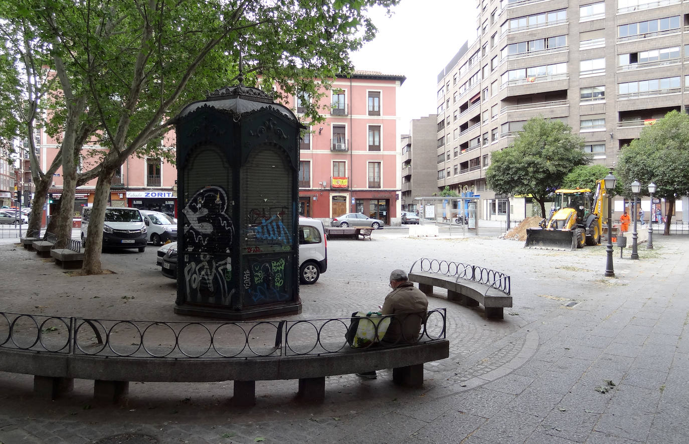 Los trabajos durarán tres meses y para agosto la plaza estará transitable 