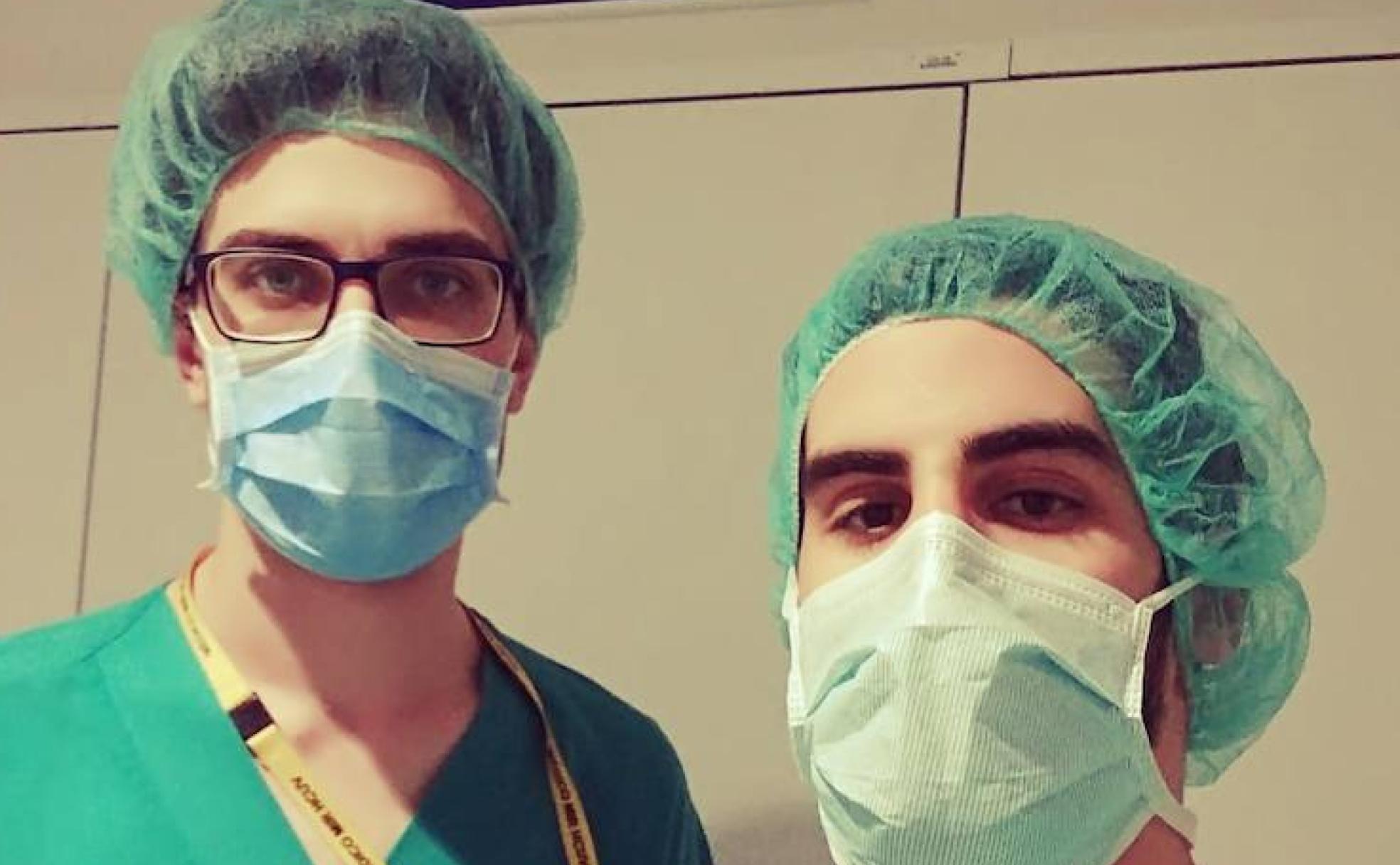 Juanjo Rojo y David Sanz. 